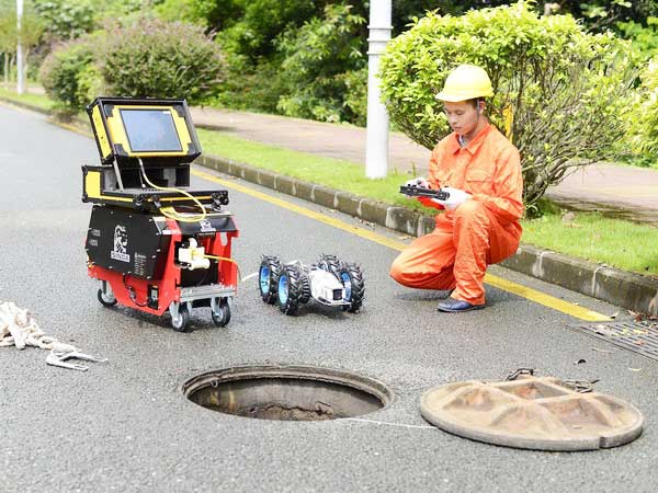 波密管道机器人检测